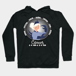 La chica Cáncer Hoodie